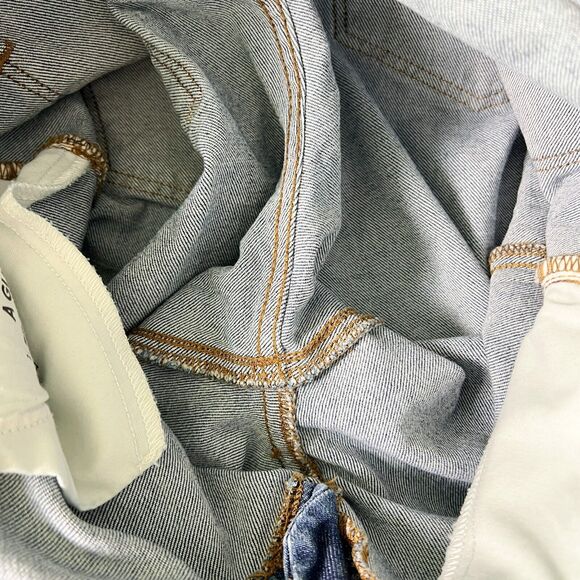 Madewell High Rise Slim Boyjean Raebrook 26 Tall Distressed Eco‎ Preppy Festival - Picture 8 of 10